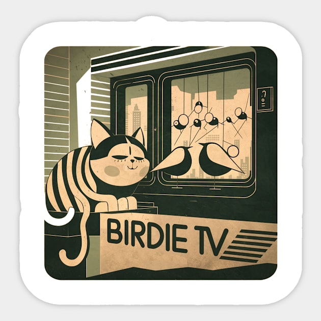 Birdie TV Sticker by zoelewi